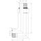 World Wide Fittings Male Flat Face O-Ring to Male O-Ring Boss Adjustable 90 Degree Elbow - Long 4515X10X10L - alternate 2